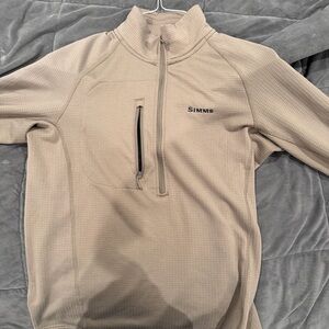 Simms 1/2 zip mid layer
